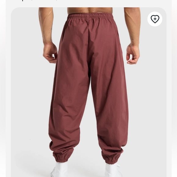 Gymshark Ripstop Pumper Pants Joggers L Red - Picture 8 of 11